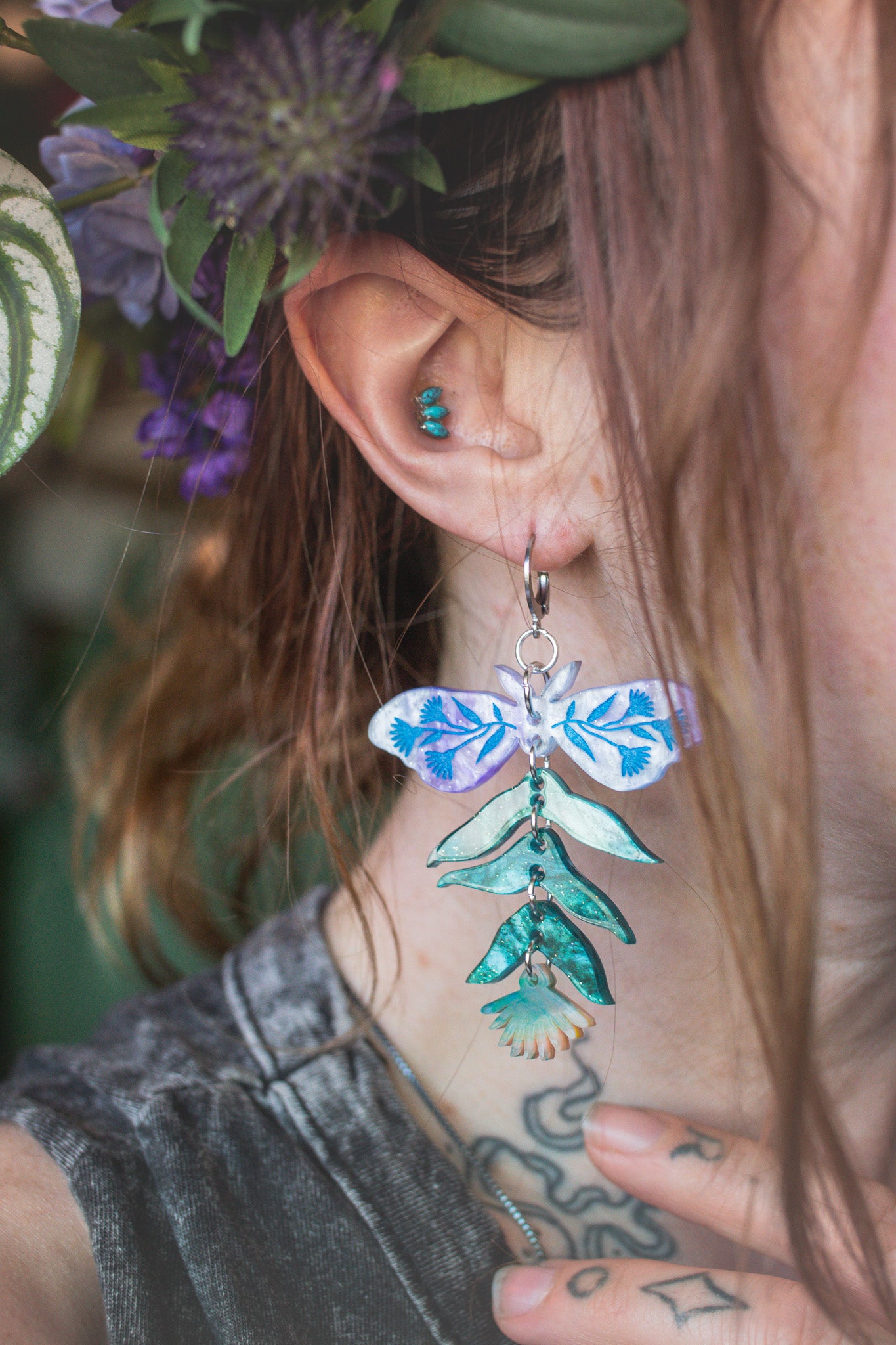 Folk Butterfly Ferns