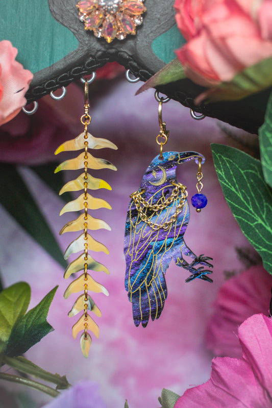 Mismatched Fern & Raven