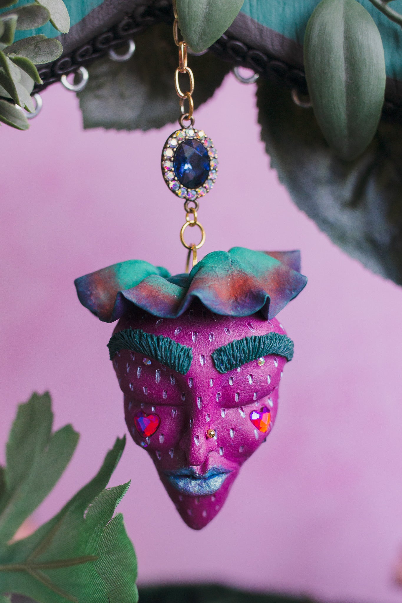 Hand Sculpted Strawberry