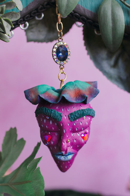 Hand Sculpted Strawberry