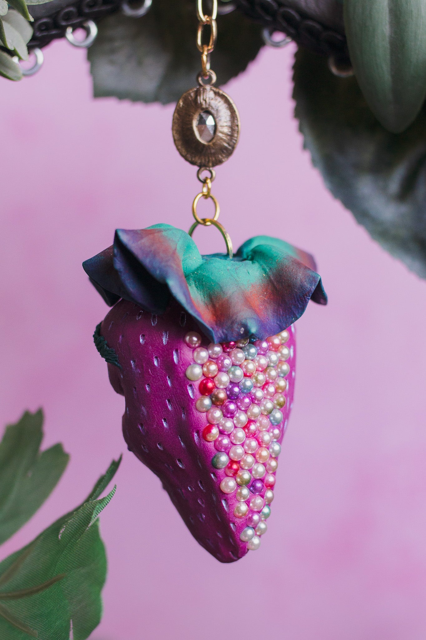 Hand Sculpted Strawberry