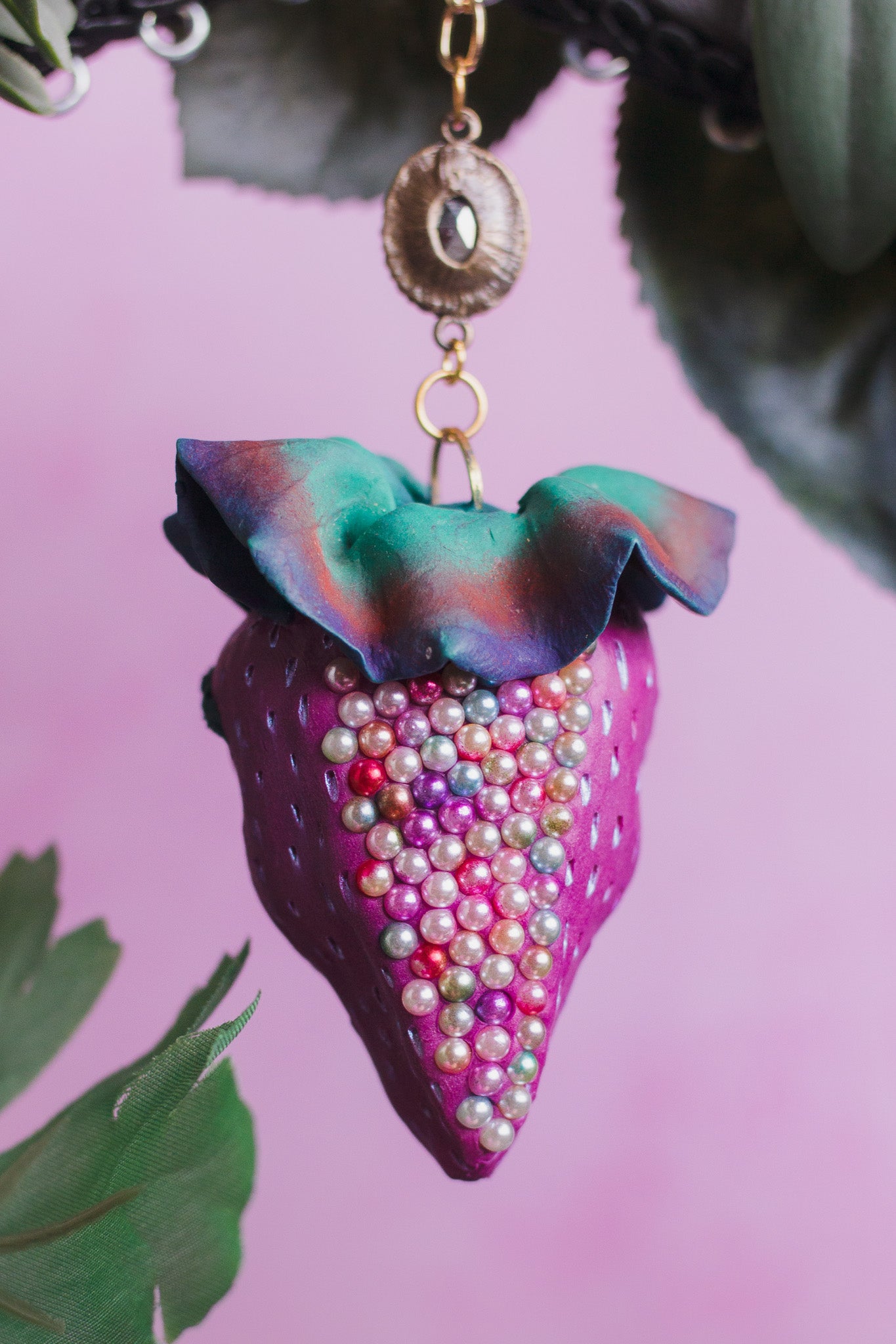 Hand Sculpted Strawberry