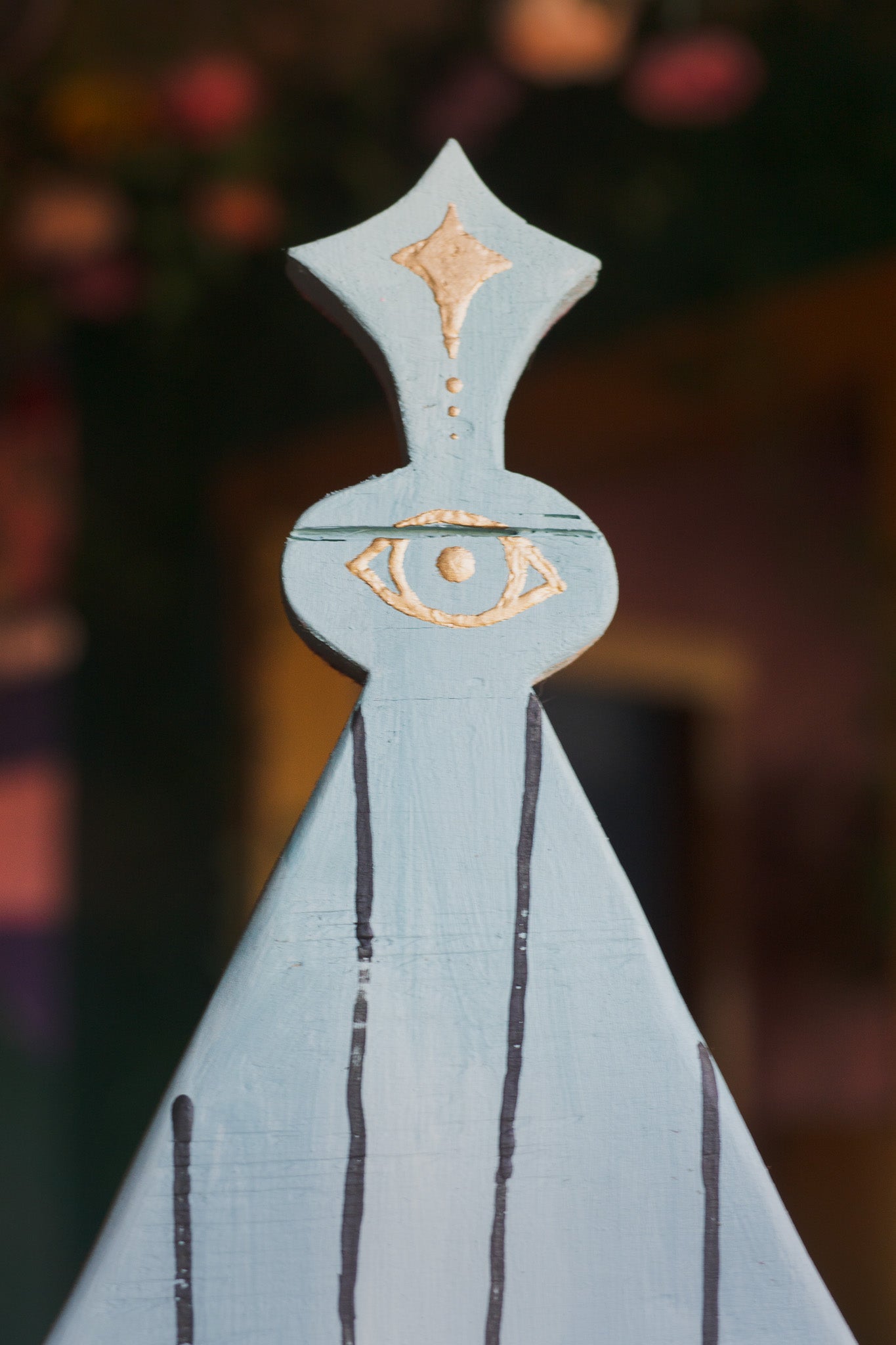 Hand Sculpted Beetle Mirror Wall Hanging