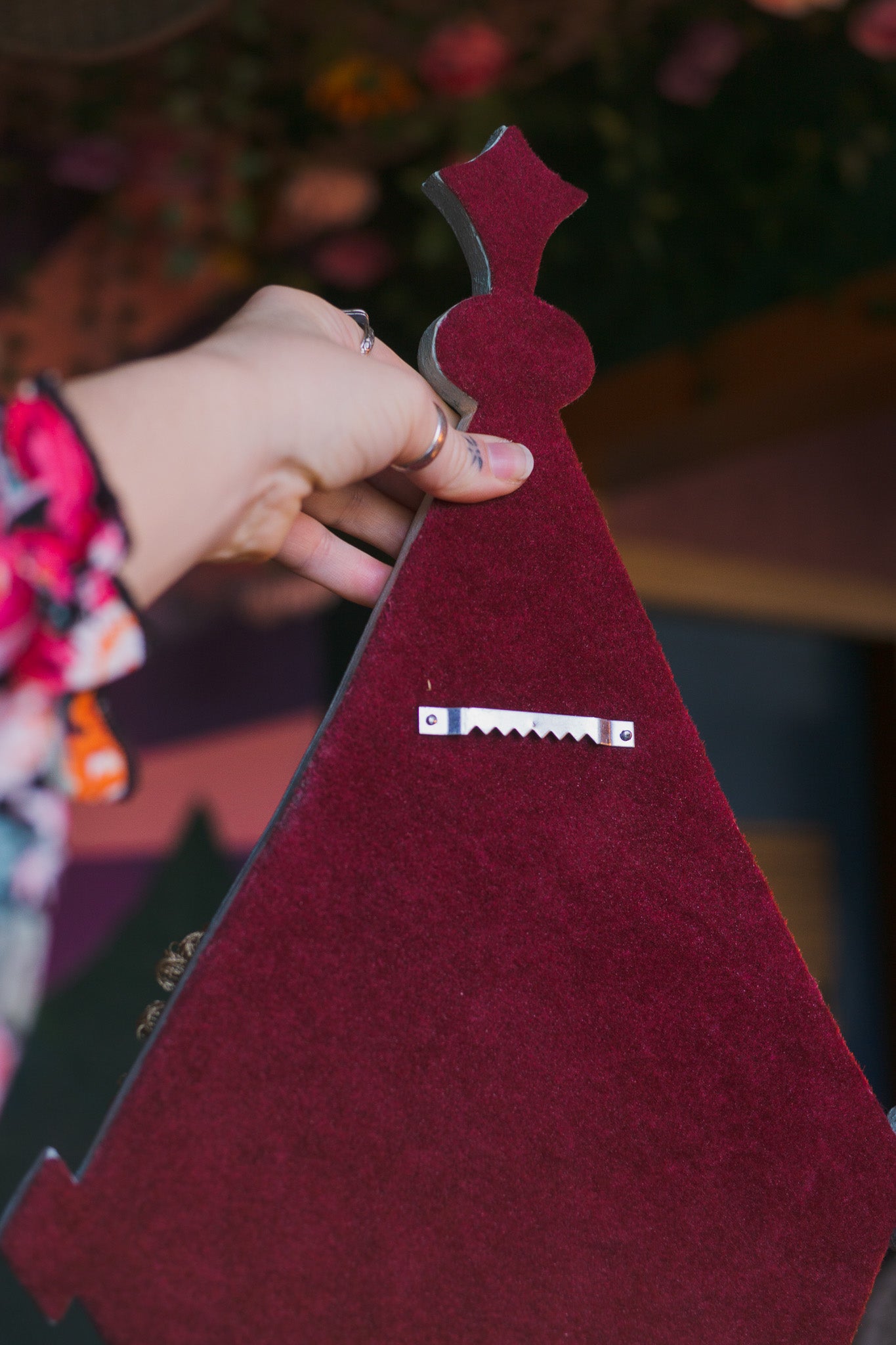 Hand Sculpted Beetle Mirror Wall Hanging