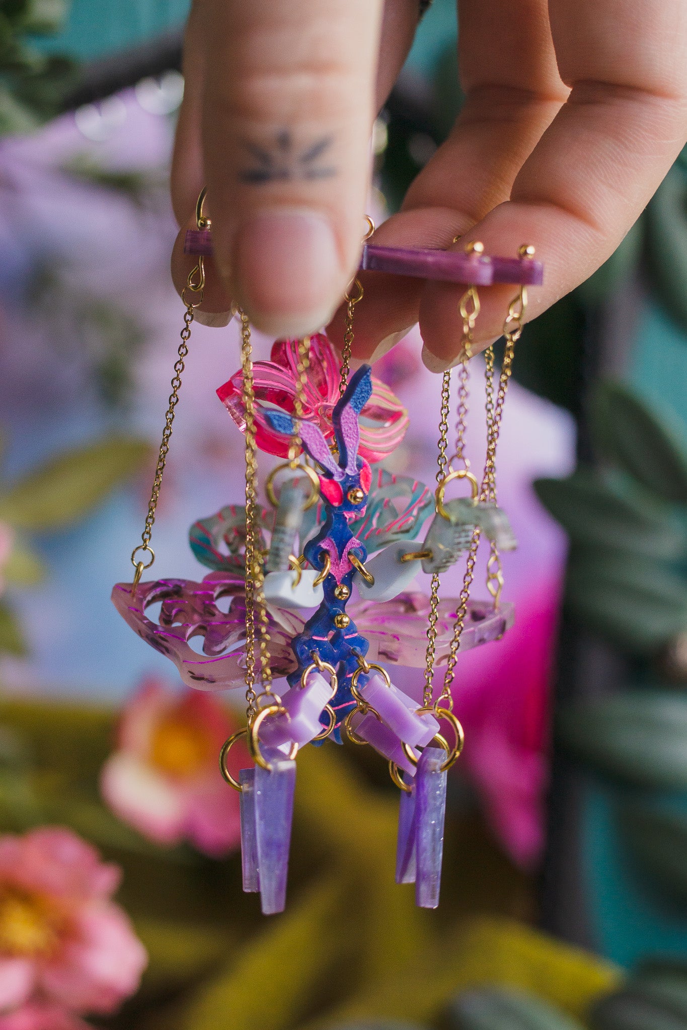 Orchid Mantis PuppetEARS